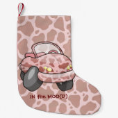 Moo Car Kleiner Weihnachtsstrumpf (Vorderseite)