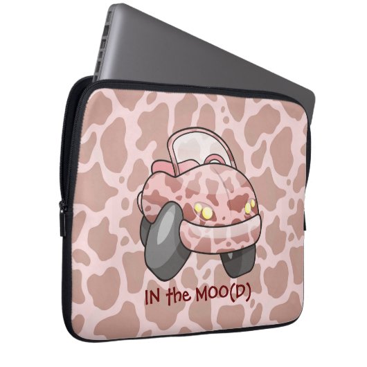 Moo Car Laptop Sleeve (Vorne Rechts)