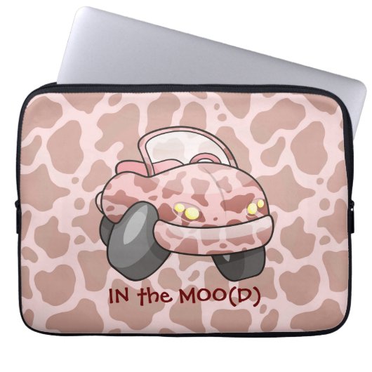 Moo Car Laptop Sleeve (Vorderseite)
