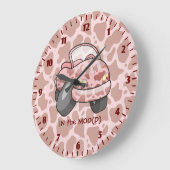 Moo Car Large Clock Große Wanduhr (Winkel)