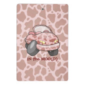 Moo Car Mini Klemmbrett (Rückseite)