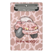 Moo Car Mini Klemmbrett (Vorderseite)