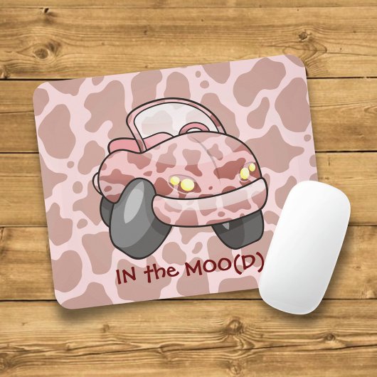 Moo Car Mousepad