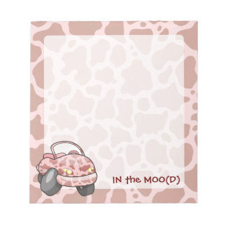 Moo Car Notizblock