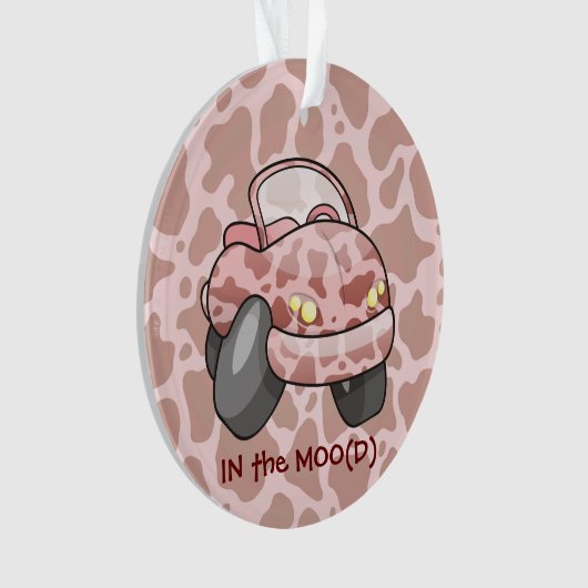 Moo Car Ornament (Vorderseite)