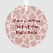 Moo Car Ornament (Rückseite)