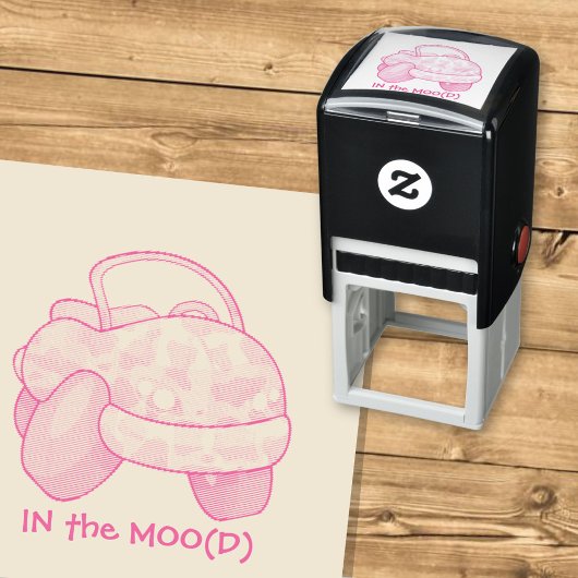 Moo Car Permastempel