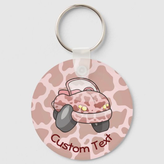 Moo Car Schlüsselanhänger (Vorderseite)