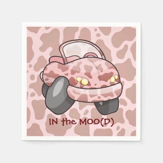 Moo Car Serviette (Vorderseite)