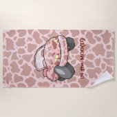 Moo Car Strandtuch (Vorderseite)