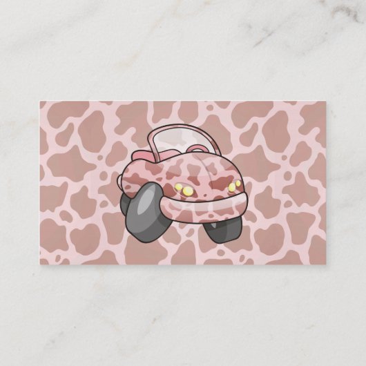 Moo Car Visitenkarte (Rückseite)