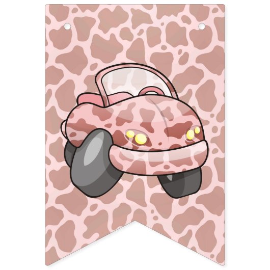 Moo Car Wimpelkette (Sechzehnte Fahne)