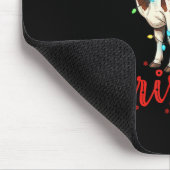 Moo Christmas Funny Cow Lovers Cattle Famer Farmin Mousepad (Ecke)