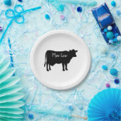 Moo Cow Barnyard Party Paper Napkins Pappteller (Party)