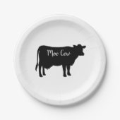 Moo Cow Barnyard Party Paper Napkins Pappteller (Vorderseite)