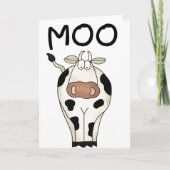 Moo Cow Karte (Vorderseite)