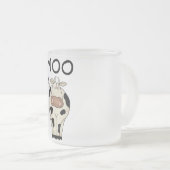 Moo Cow T-Shirts und Geschenke Mattglastasse (VorderseiteRechts)
