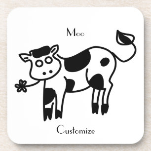 Moo Cow Thunder_Cove Getränkeuntersetzer