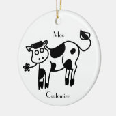 Moo Cow Thunder_Cove Keramik Ornament (Links)