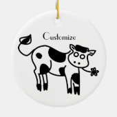 Moo Cow Thunder_Cove Keramik Ornament (Hinten)