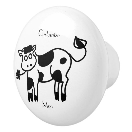 Moo Cow Thunder_Cove Keramikknauf (Rechts)