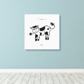 Moo Cow Thunder_Cove Leinwanddruck (Insitu (Holzboden))