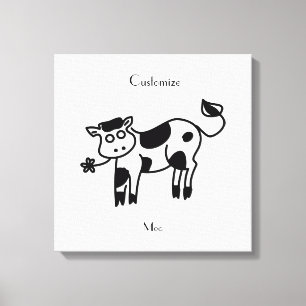 Moo Cow Thunder_Cove Leinwanddruck