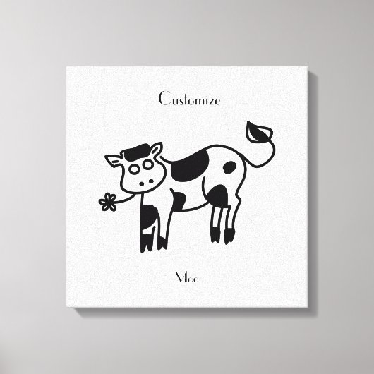 Moo Cow Thunder_Cove Leinwanddruck (Vorderseite)