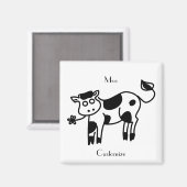 Moo Cow Thunder_Cove Magnet (Vorderseite/Rückseite)