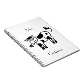 Moo Cow Thunder_Cove Notizblock (Rechte Seite)