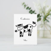 Moo Cow Thunder_Cove Postkarte (Stehend Vorderseite)
