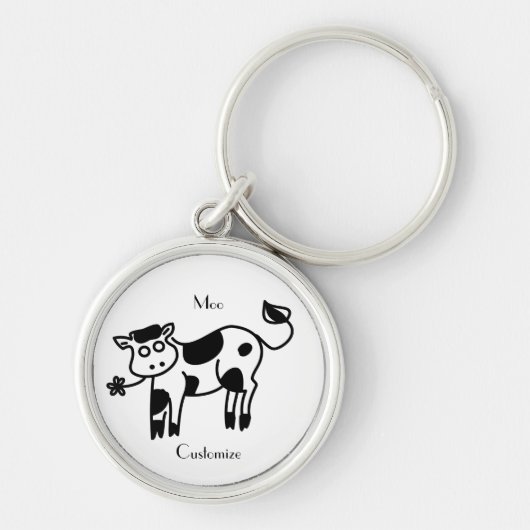 Moo Cow Thunder_Cove Schlüsselanhänger (Vorne)