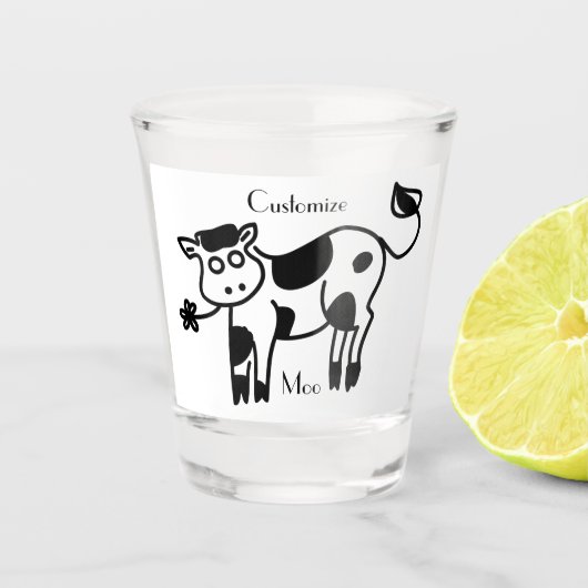 Moo Cow Thunder_Cove Schnapsglas (Vorderseite)