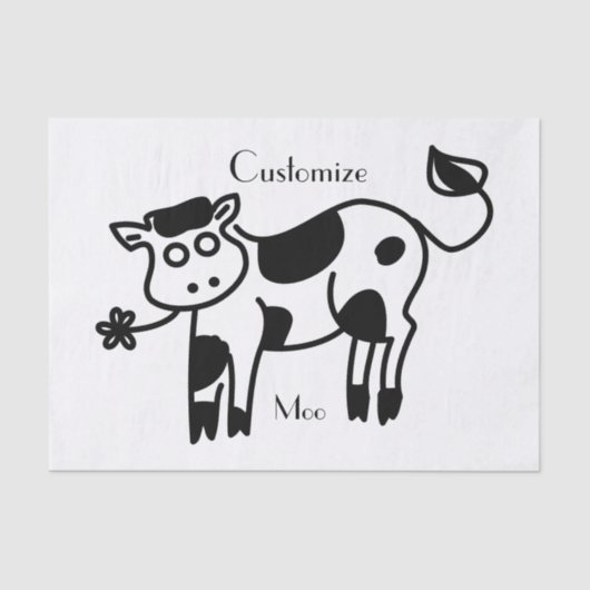 Moo Cow Thunder_Cove Seidenpapier (Vorderseite)