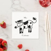 Moo Cow Thunder_Cove Serviette (Beispiel)