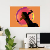 Moo Cow Zen Poster (Heimbüro)