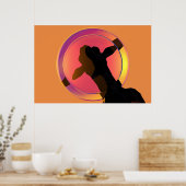 Moo Cow Zen Poster (Küche)