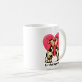🐄 Moo-d für die Liebe – „Zertifizierte Organische Kaffeetasse (VorderseiteRechts)