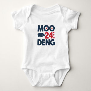 Moo Deng 2024 Moo Deng Moo Deng Niedlich Baby Hipp Baby Strampler
