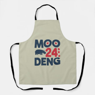 Moo Deng 2024 Moo Deng Moo Deng Niedlich Baby Hipp Schürze