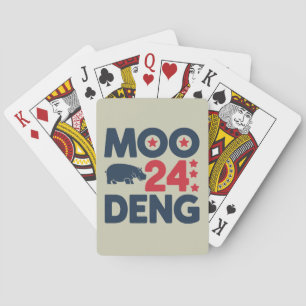 Moo Deng 2024 Moo Deng Moo Deng Niedlich Baby Hipp Spielkarten