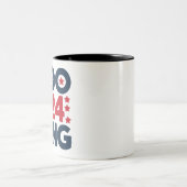 Moo Deng 2024 Moo Deng Moo Deng Niedlich Baby Hipp Zweifarbige Tasse (Mittel)