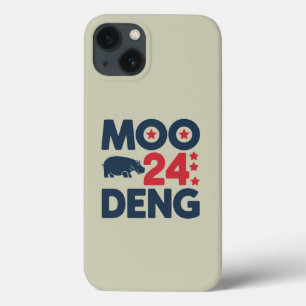 Moo Deng 2024 Moo Deng Moo Deng Süßes Baby Nilpfer Case-Mate iPhone Hülle