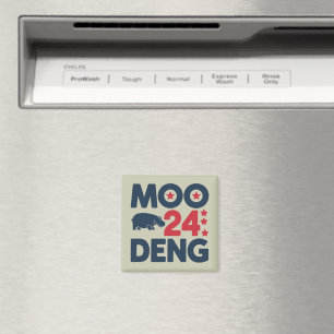 Moo Deng 2024 Moo Deng Moo Deng Süßes Baby Nilpfer Magnet