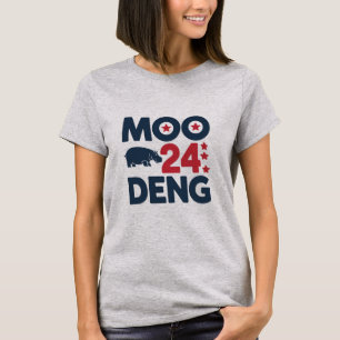 Moo Deng 2024 Moo Deng Moo Deng Süßes Baby Nilpfer T-Shirt
