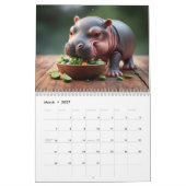 Moo Deng 2025 Kalender (Mär 2027)
