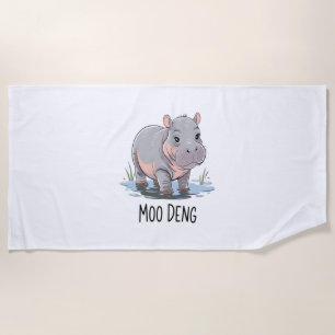 MOO DENG ALONE DESIGN T - SHIRT STRANDTUCH