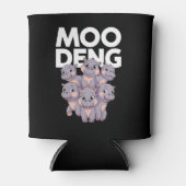 Moo-Deng Baby Pygmy Hippo Niedlicher Zoo für Famil Dosenkühler (Vorderseite)