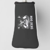 Moo Deng Baby Pygmy Hippo UFO Außerirdischen Golf Headcover (Rotieren 90)