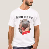 Moo Deng Bootleg Rap Shirt | Moo Deng Shirt (Vorderseite)
